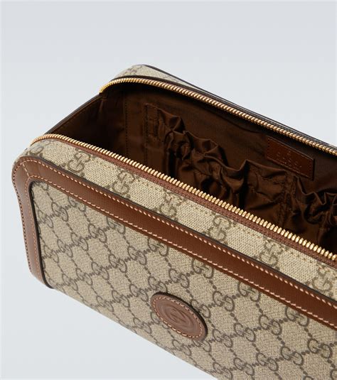 gucci canvas toiletry bag|gucci canvas bag sale.